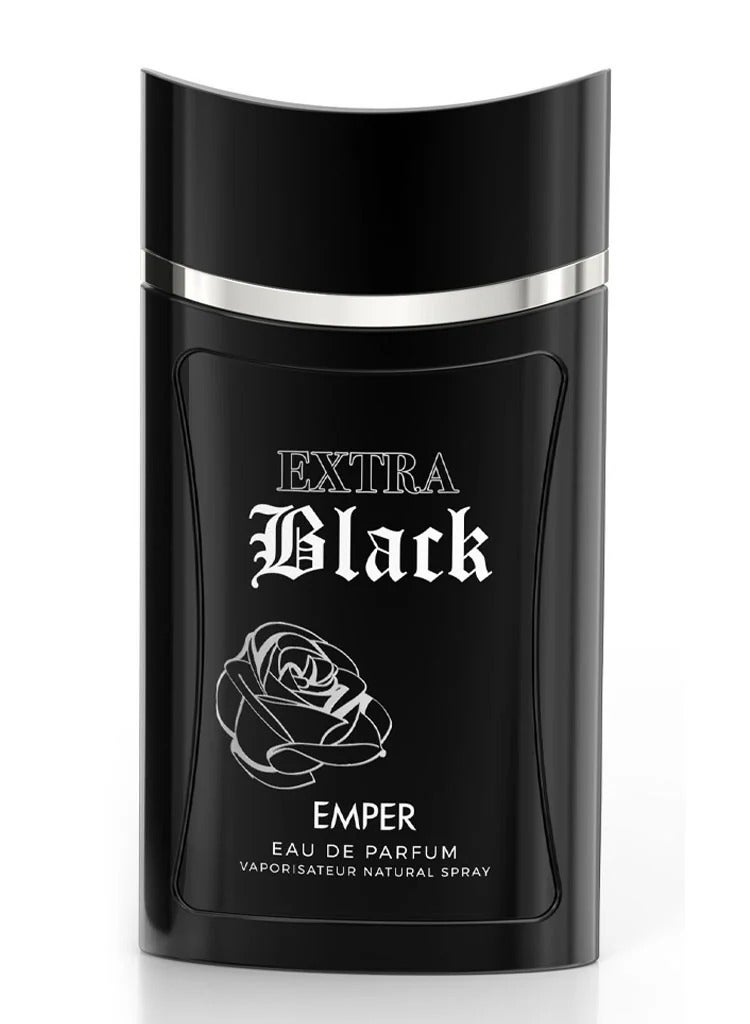 emper Extra Black Eau De Parfum For Men - 85 ML - Image 3